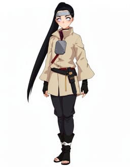 Lilac Veil, a Naruto OC made on GenTube