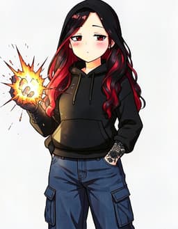 HexBlast, a My Hero Academia OC made on GenTube