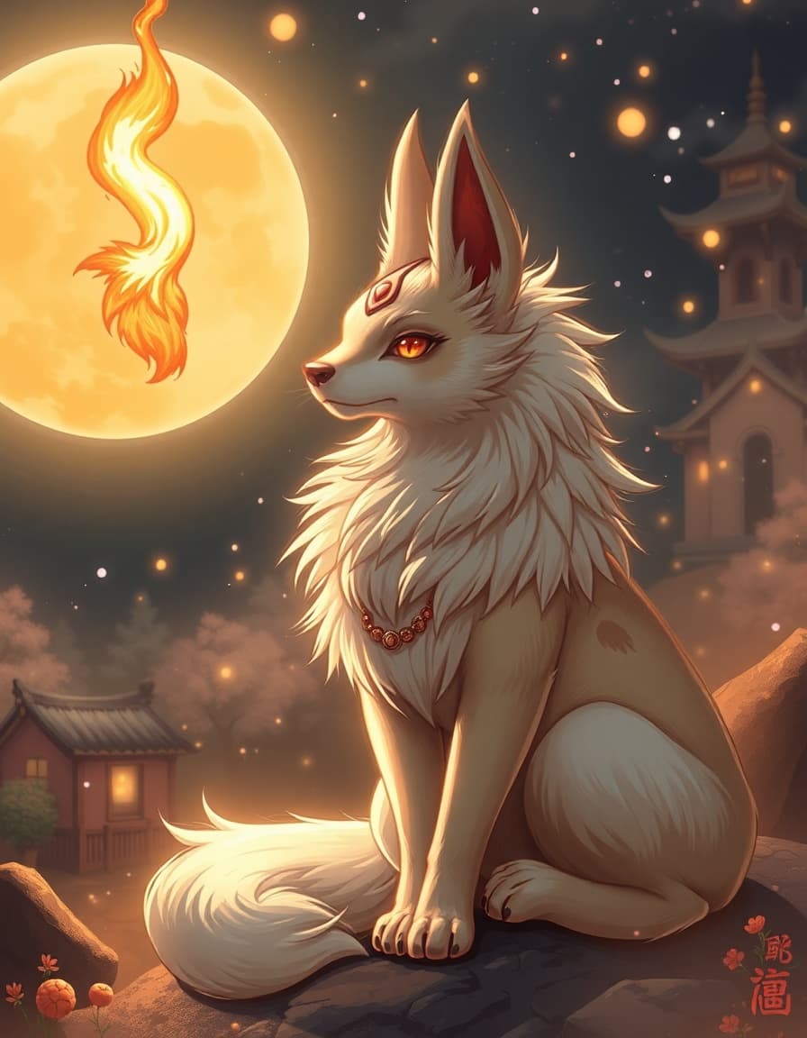 Spirit animal kitsune