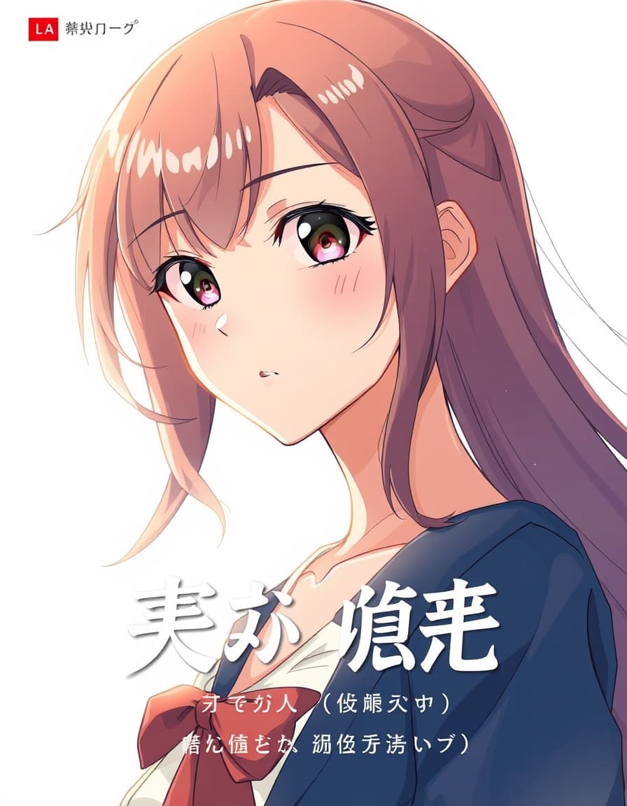Anime light novel cover illustration, clean anime character design, cinematic composition, character centered layout with negative space for title typography, polished line art, soft cel shading, vibrant but balanced color palette, modern anime illustration style, expressive character emotion, subtle background environment, professional book cover composition, publishing quality illustration, sharp focus, elegant lighting, vertical cover format, highly detailed face and hair, commercial cover art