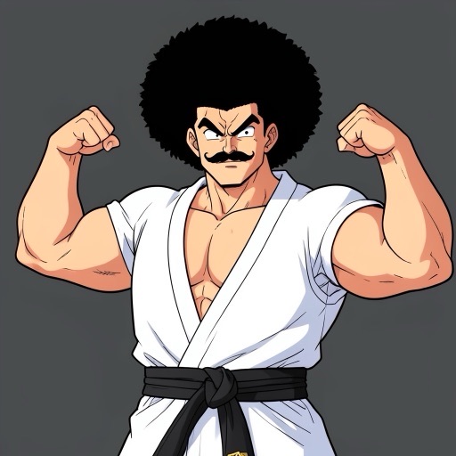 Mr. Satan from Dragon Ball