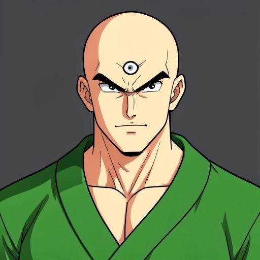 Tien Shinhan from Dragon Ball