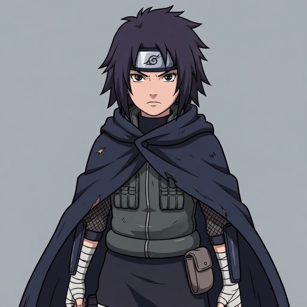 Rogue ninja — a kind of Naruto character, painted on GenTube